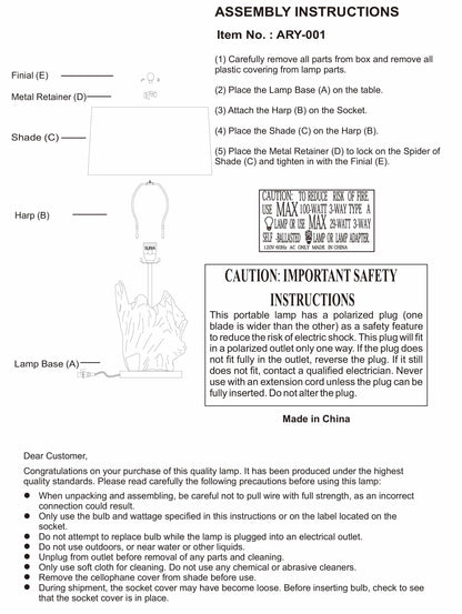 Minnedosa Table Lamp