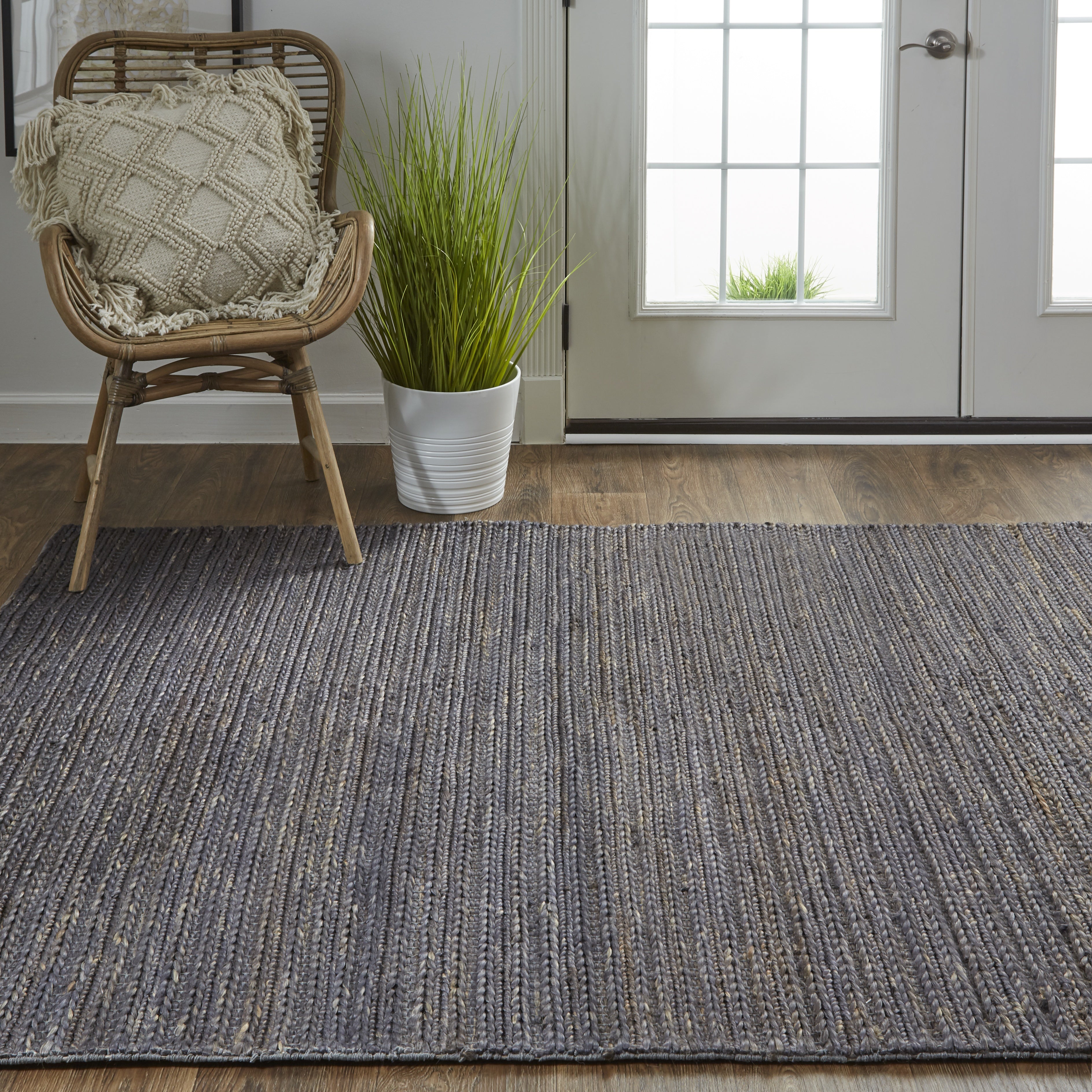 Kaelani Transitional Abstract - Brown/Blue/Taupe
