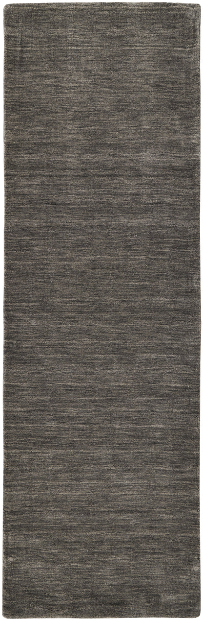 Luna Modern Solid - Brown/Taupe Area Rug
