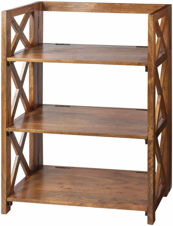 Toledo Brown Bookcase