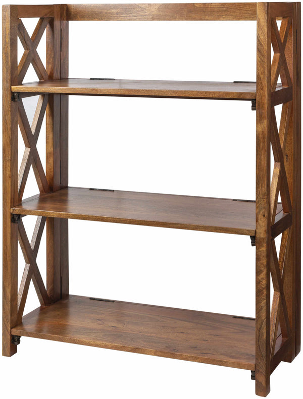 Toledo Brown Bookcase