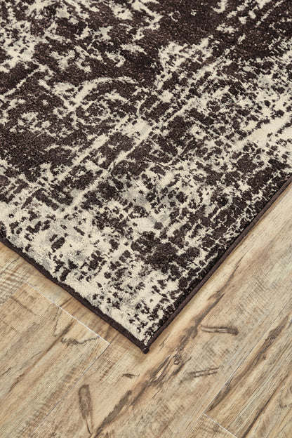Azeri II Transitional Abstract - Brown/Taupe/Tan