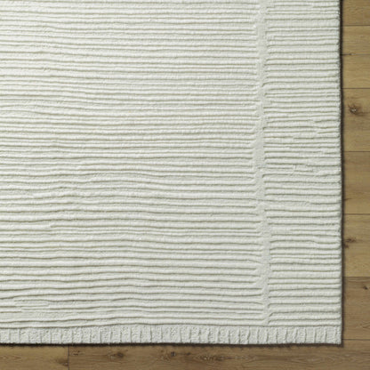 Contemporary Posh Hand-Knotted Wool Area Rug