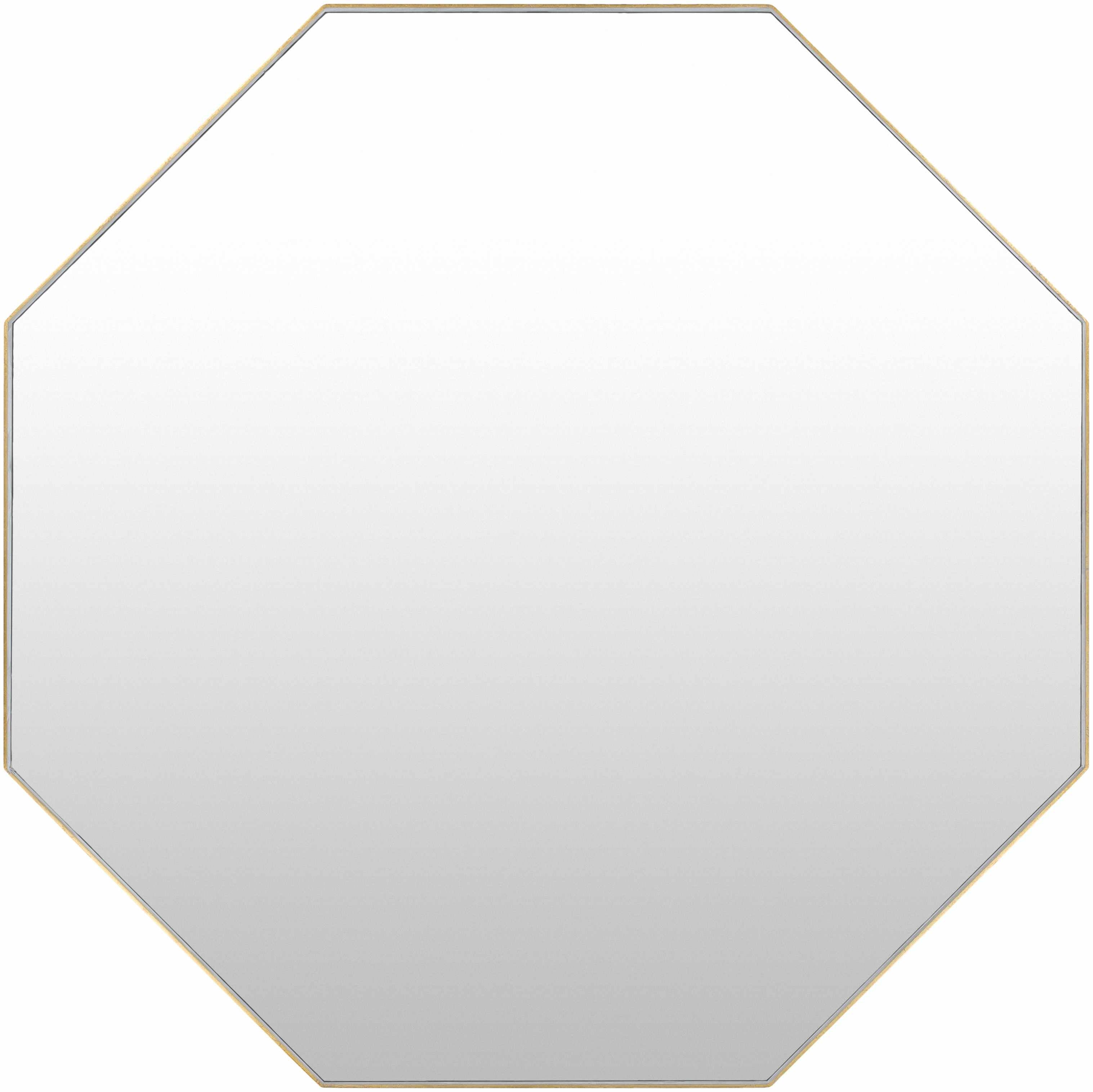 Luxurious Octagon Hand Gilded Mirror