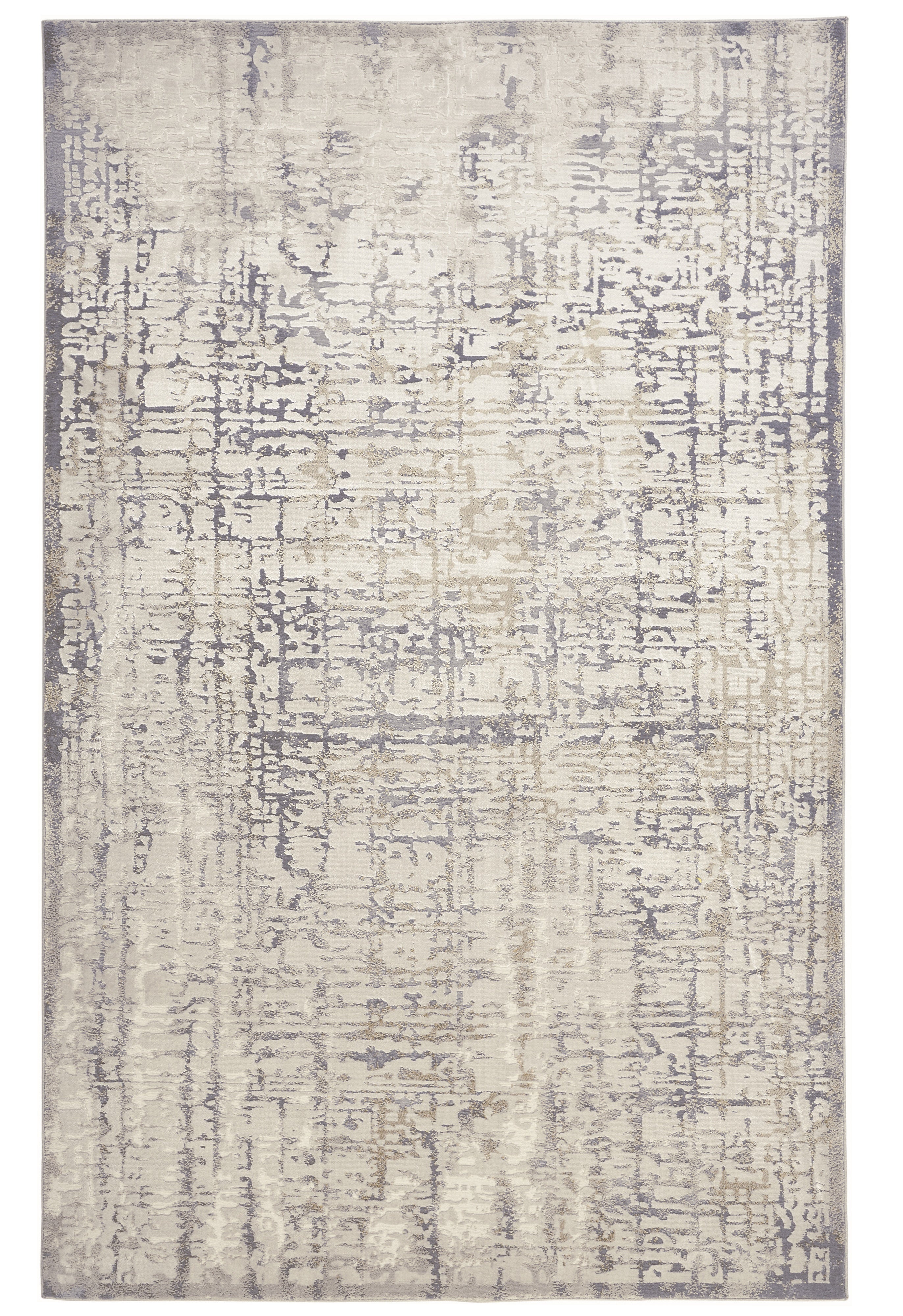Waldor Modern Abstract - Ivory/Gray Area Rug