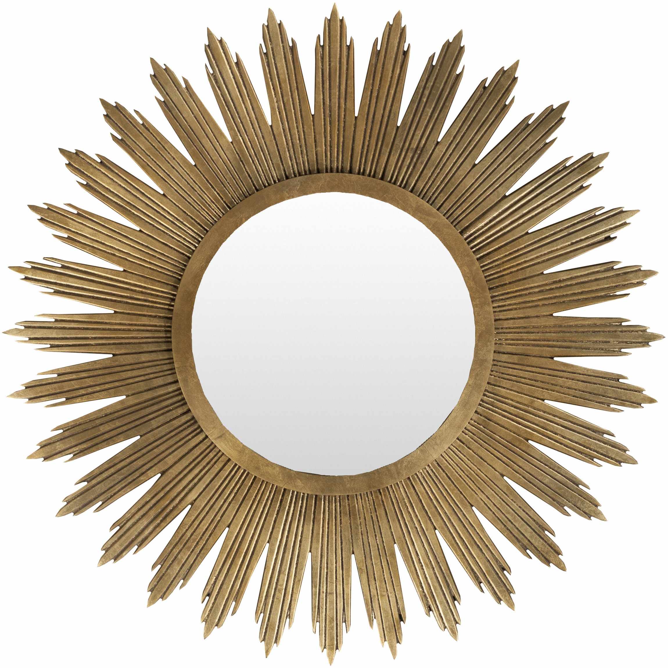 Venetian Round Sunburst Mirror