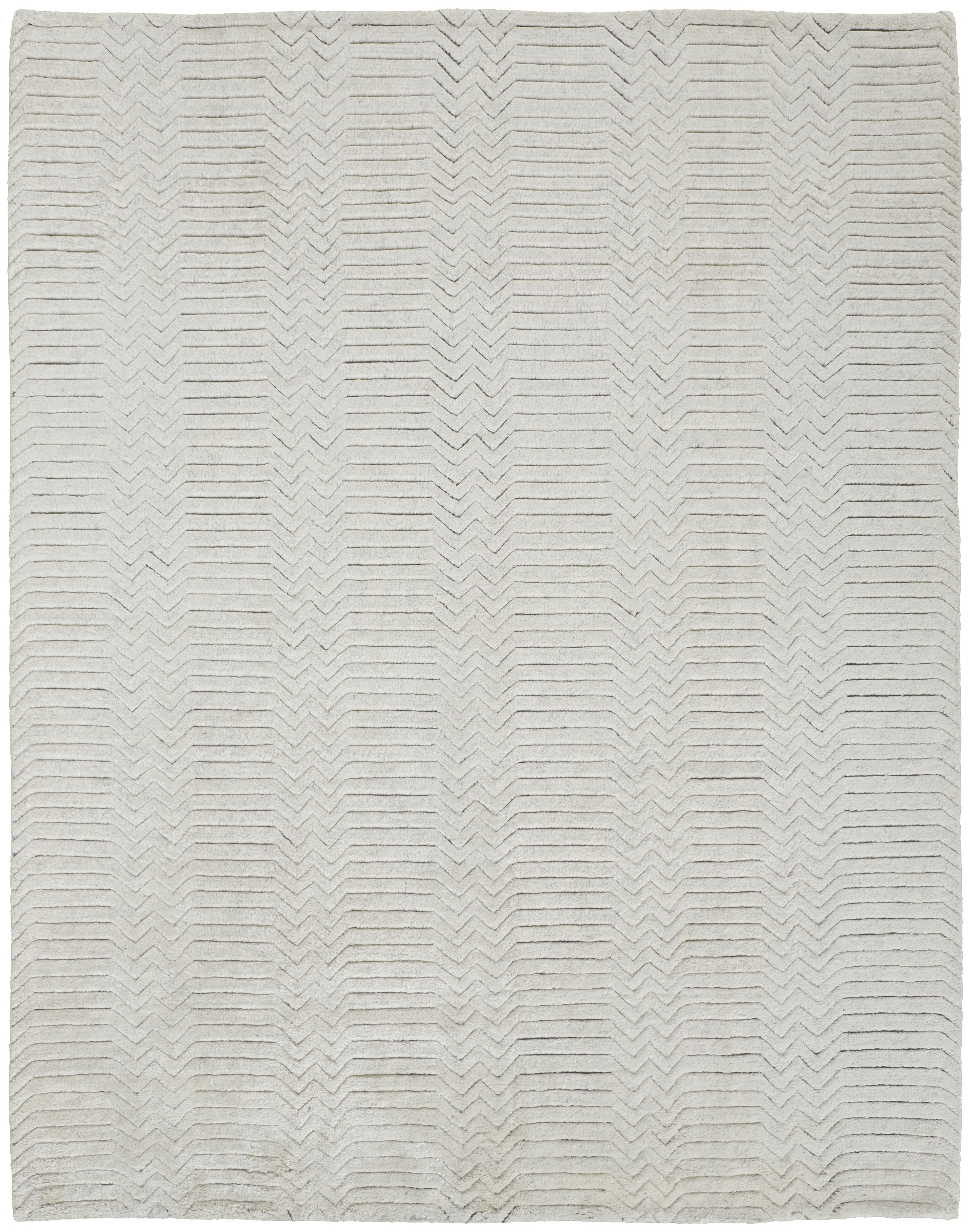 Matson Transitional Solid - Ivory Area Rug