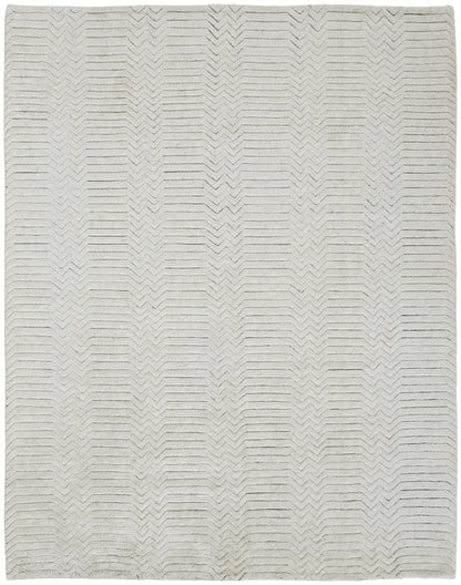 Matson Transitional Solid - Ivory Area Rug