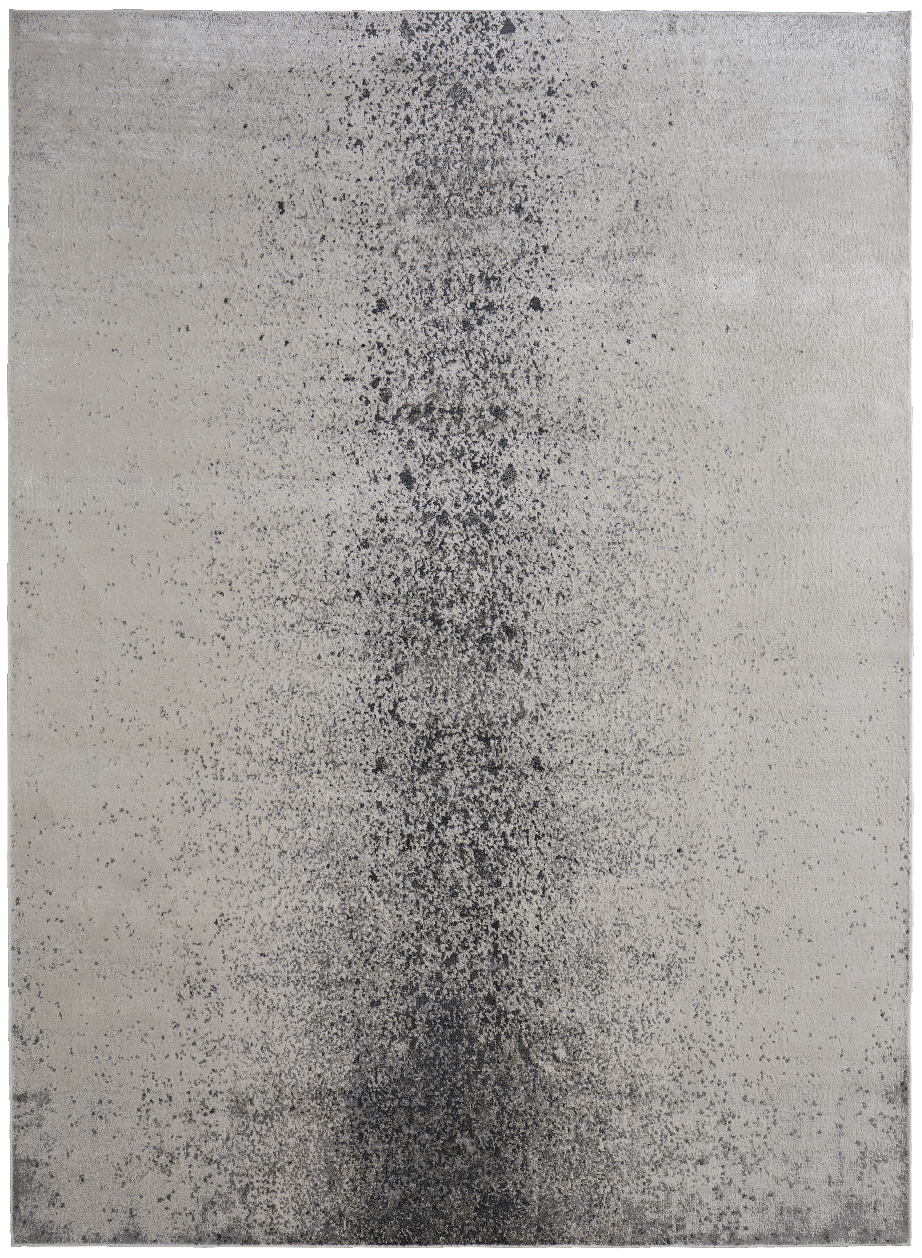 Astra Transitional Abstract - Ivory/Gray/Black Area Rug