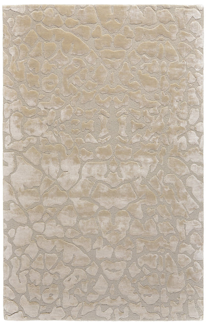 Mali Modern Abstract - Ivory/Taupe/Tan Area Rug