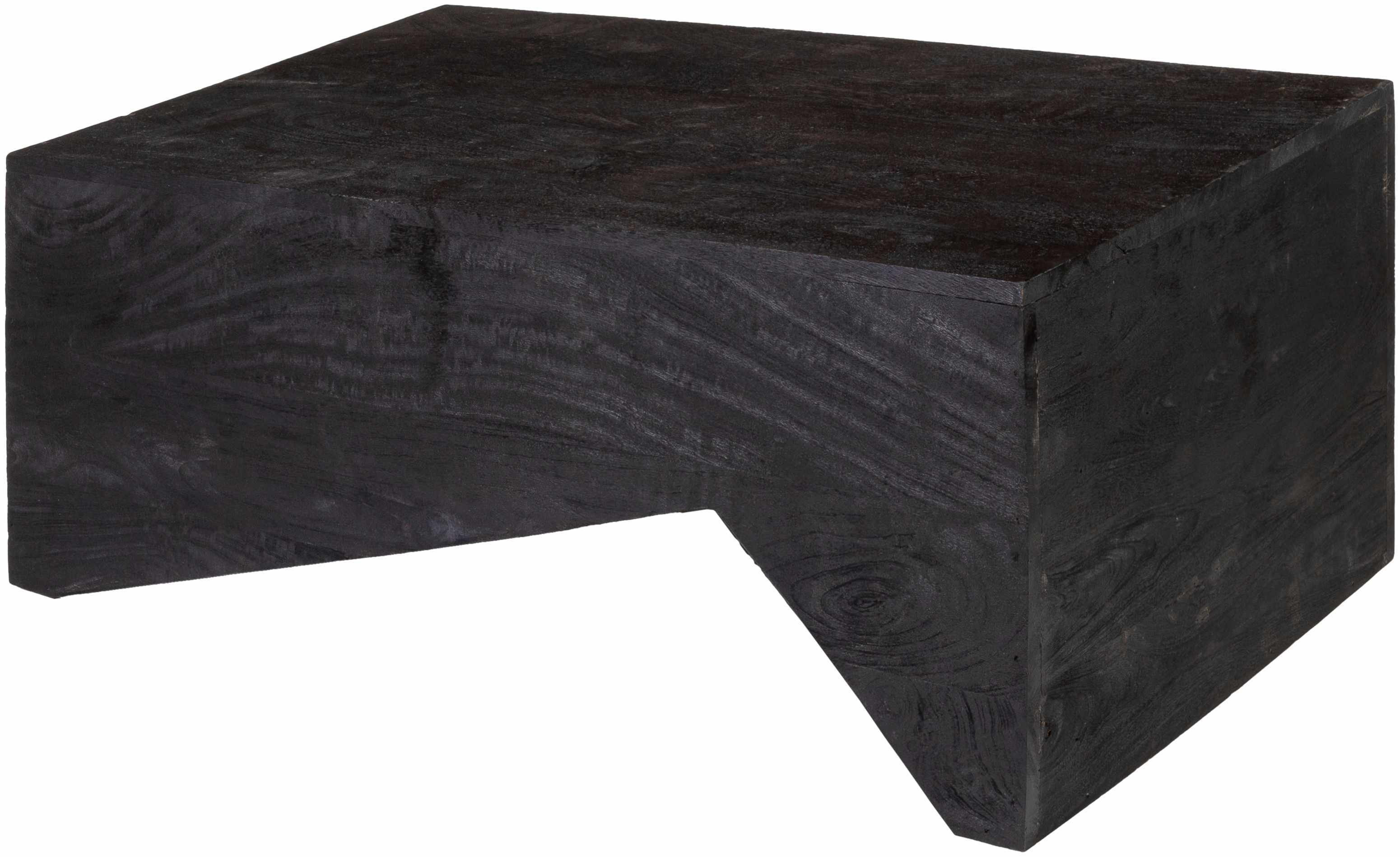 Oslo Black Wood Coffee Table