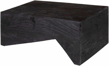 Oslo Black Wood Coffee Table
