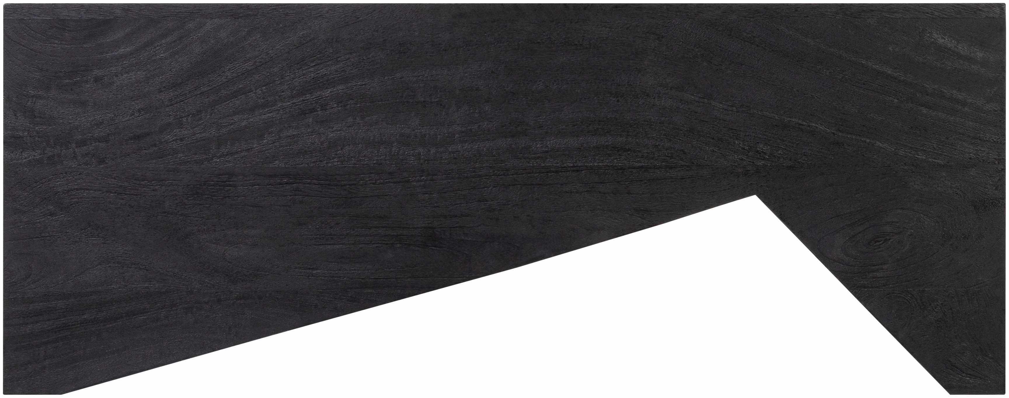 Oslo Black Wood Coffee Table