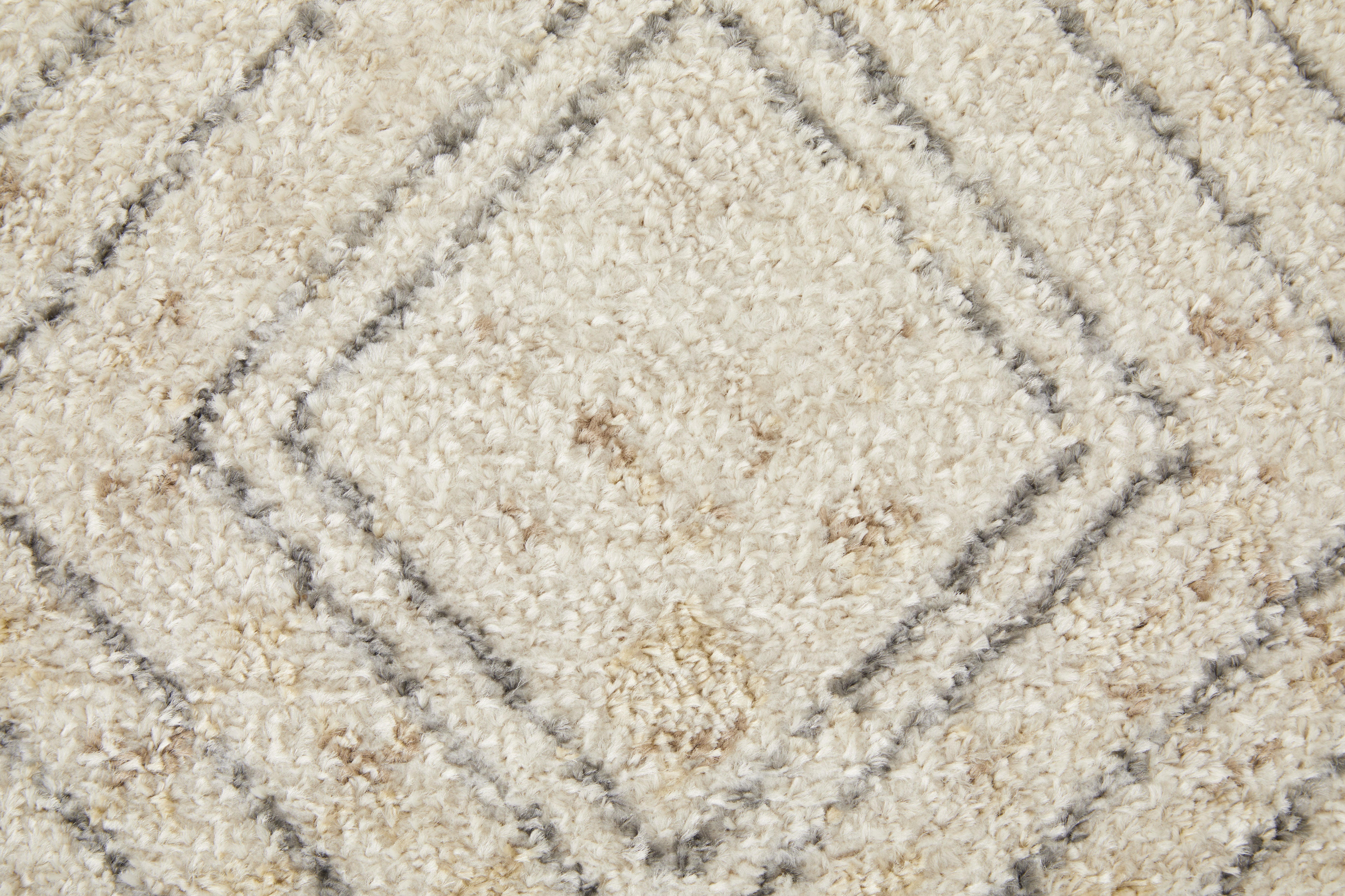 Camellia Transitional Geometric - Ivory/Gray