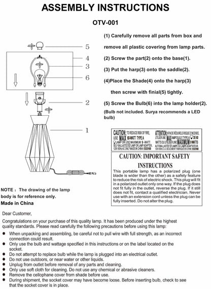 Nieuwegein Table Lamp