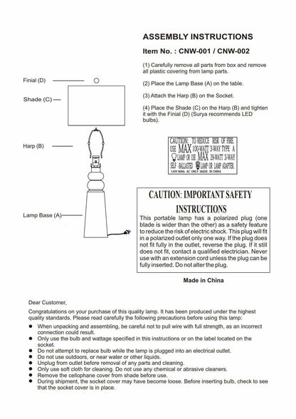 Altenberge Table Lamp