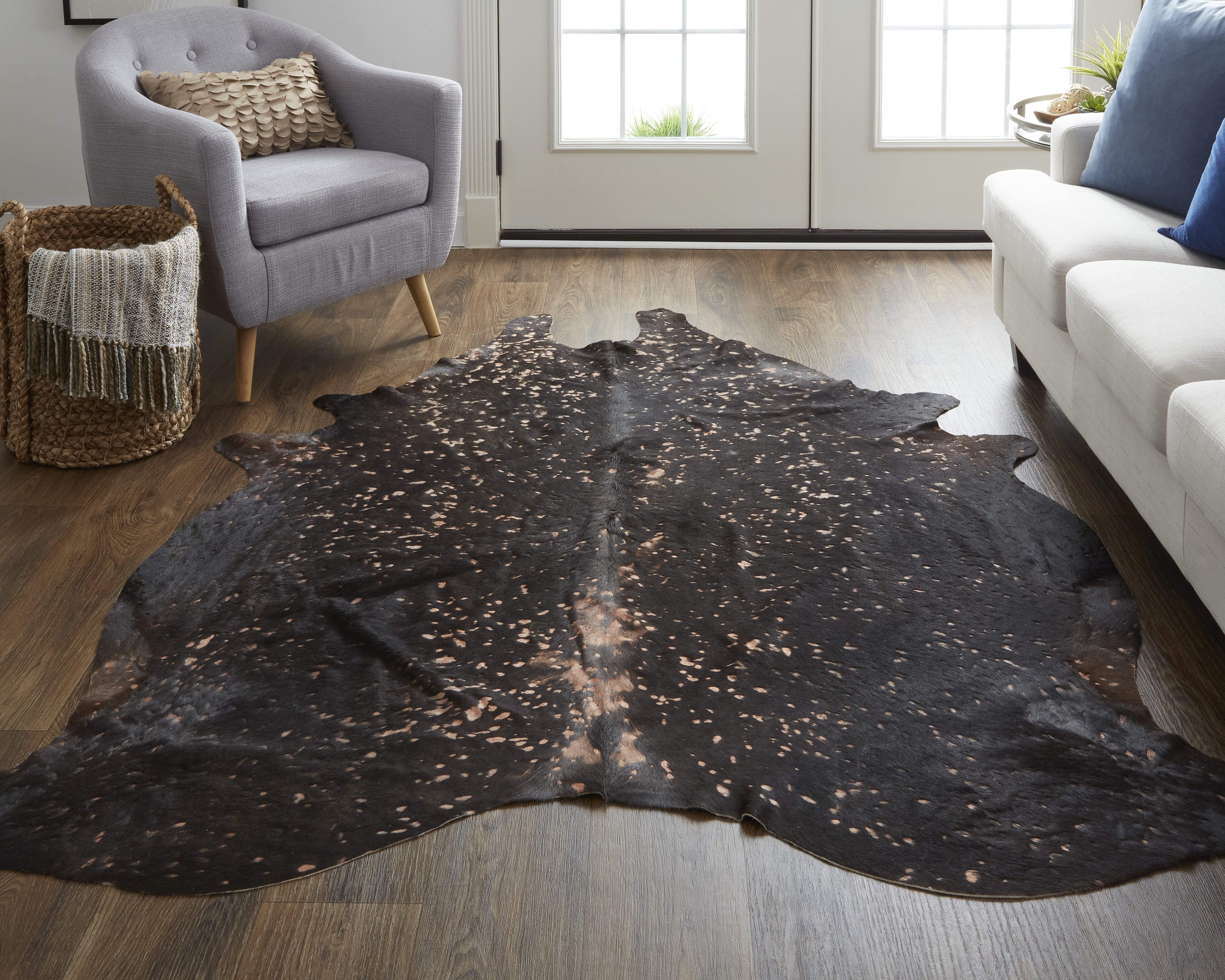 Ellyse Brown Cow Hide