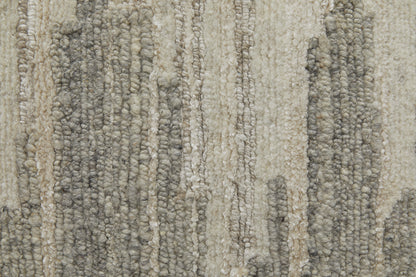 Navaro Modern Gradient & Ombre - Ivory/Tan Area Rug