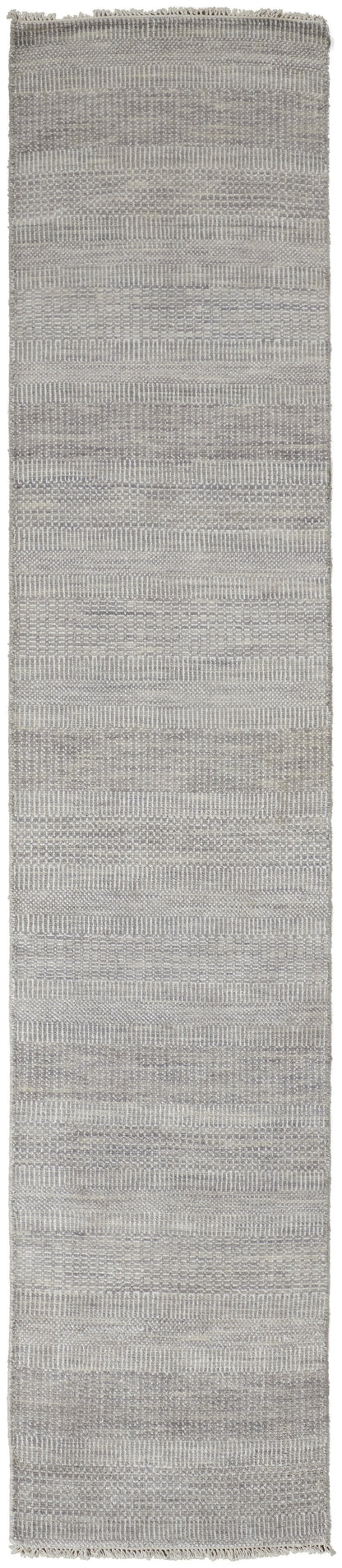 Janson Transitional Stripes - Silver Area Rug
