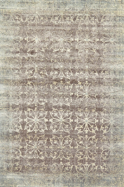 Fiona Transitional Geometric - Brown/Ivory/Gray