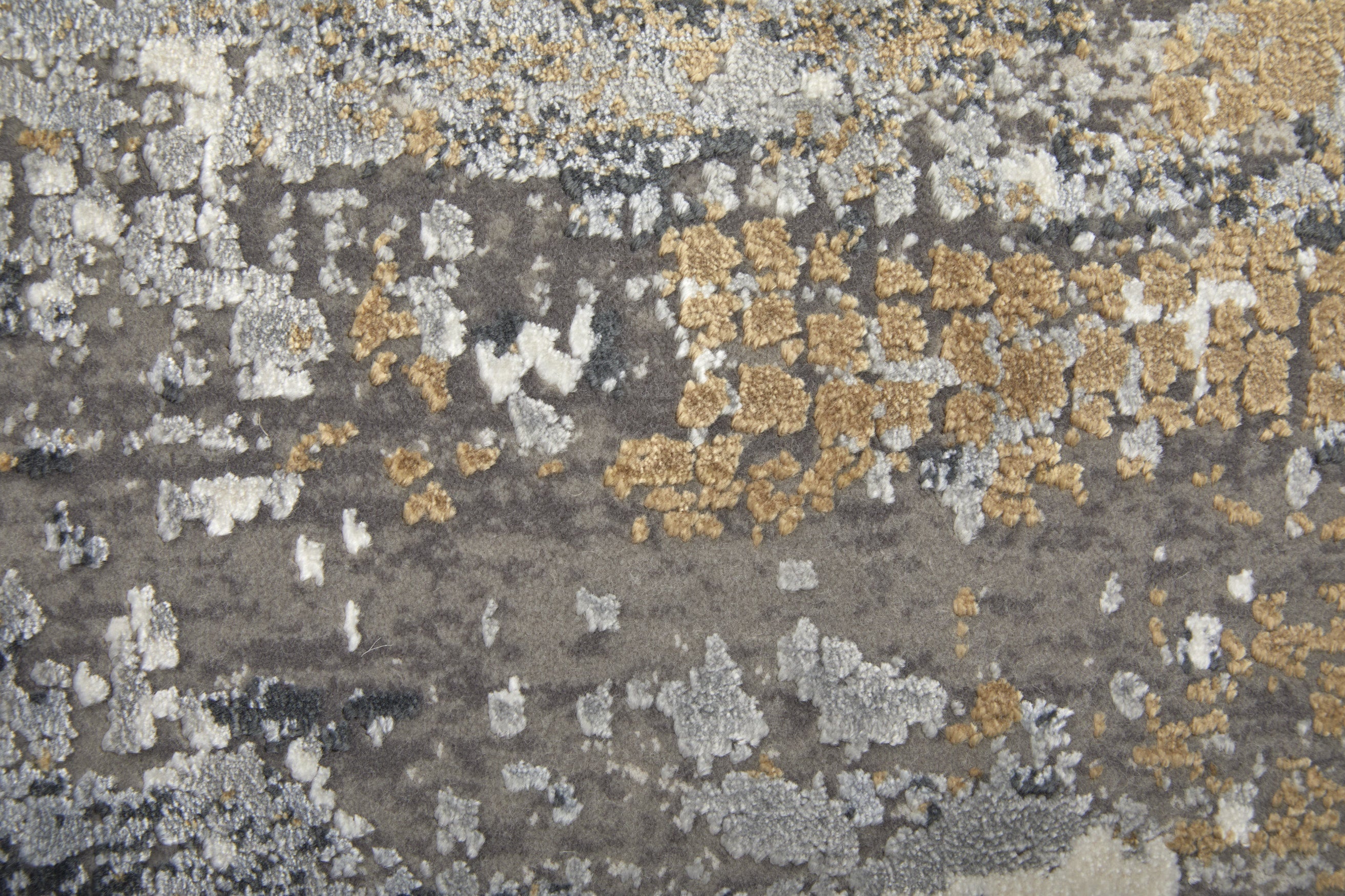 Cadiz Modern Abstract - Ivory/Gray/Gold Area Rug
