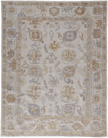 Wendover Transitional Oriental - Ivory/Tan Area Rug