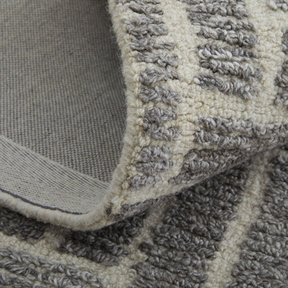 Asher Transitional Geometric - Taupe/Gray/Tan