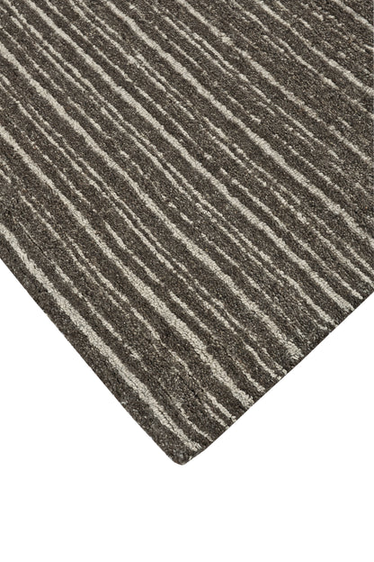 Morisco Transitional Stripes - Brown/Ivory