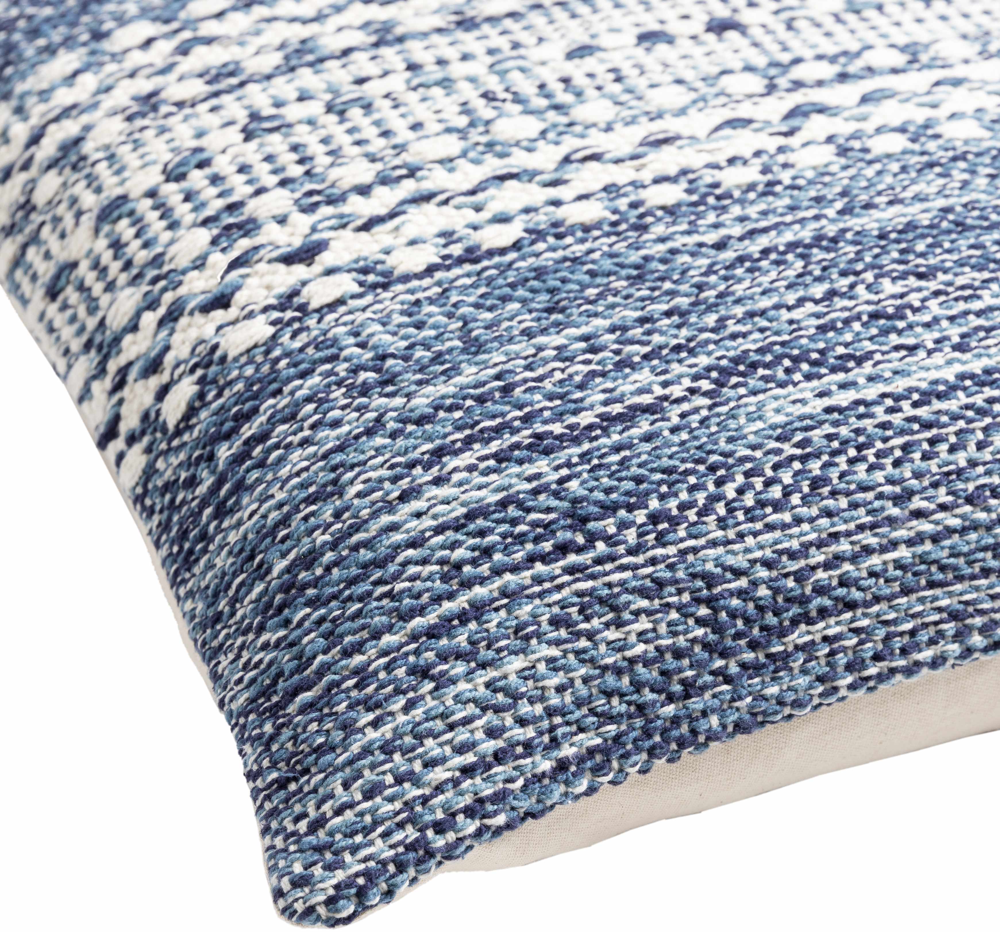 Atlanta Midnight Blue Pillow - Square