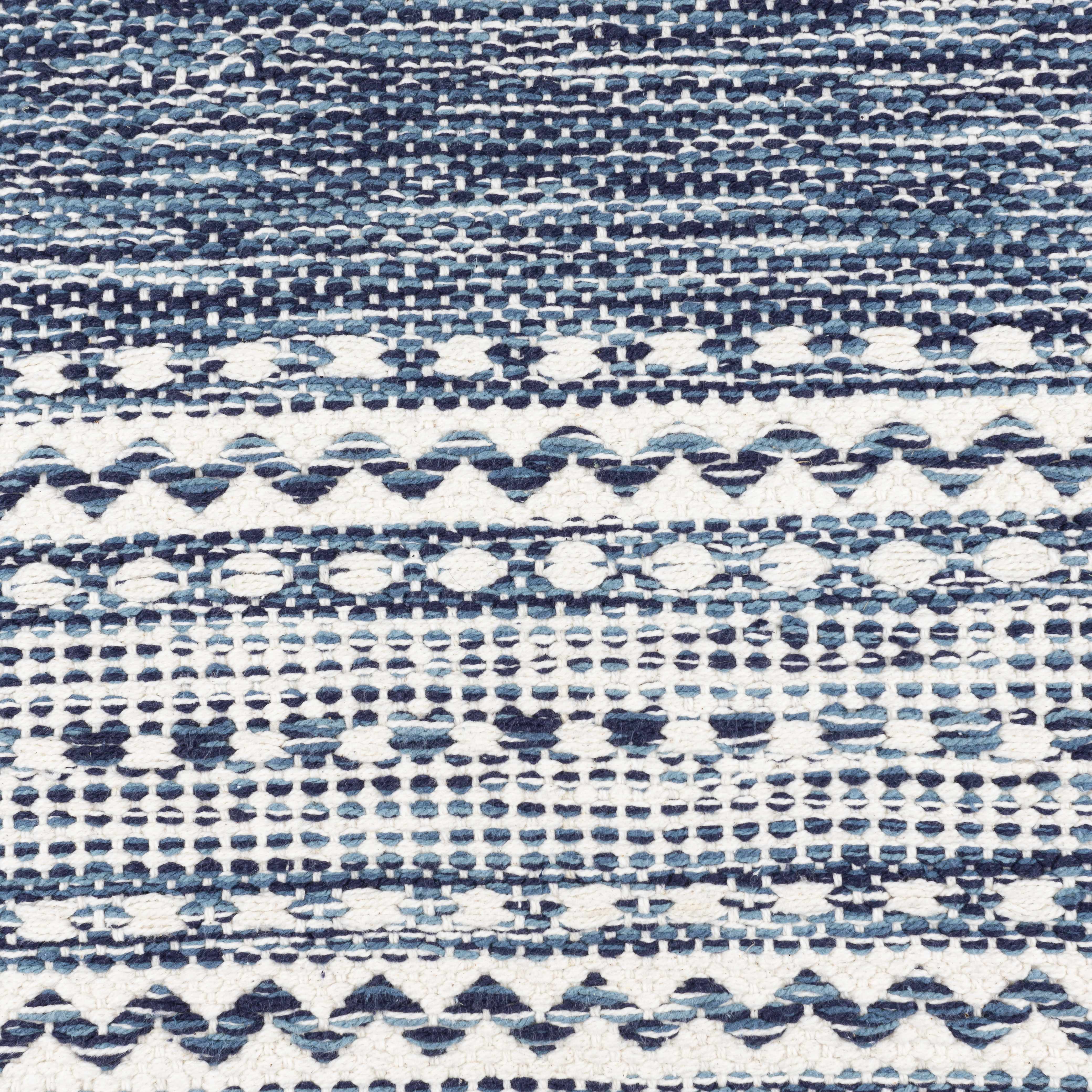 Atlanta Midnight Blue Pillow - Square