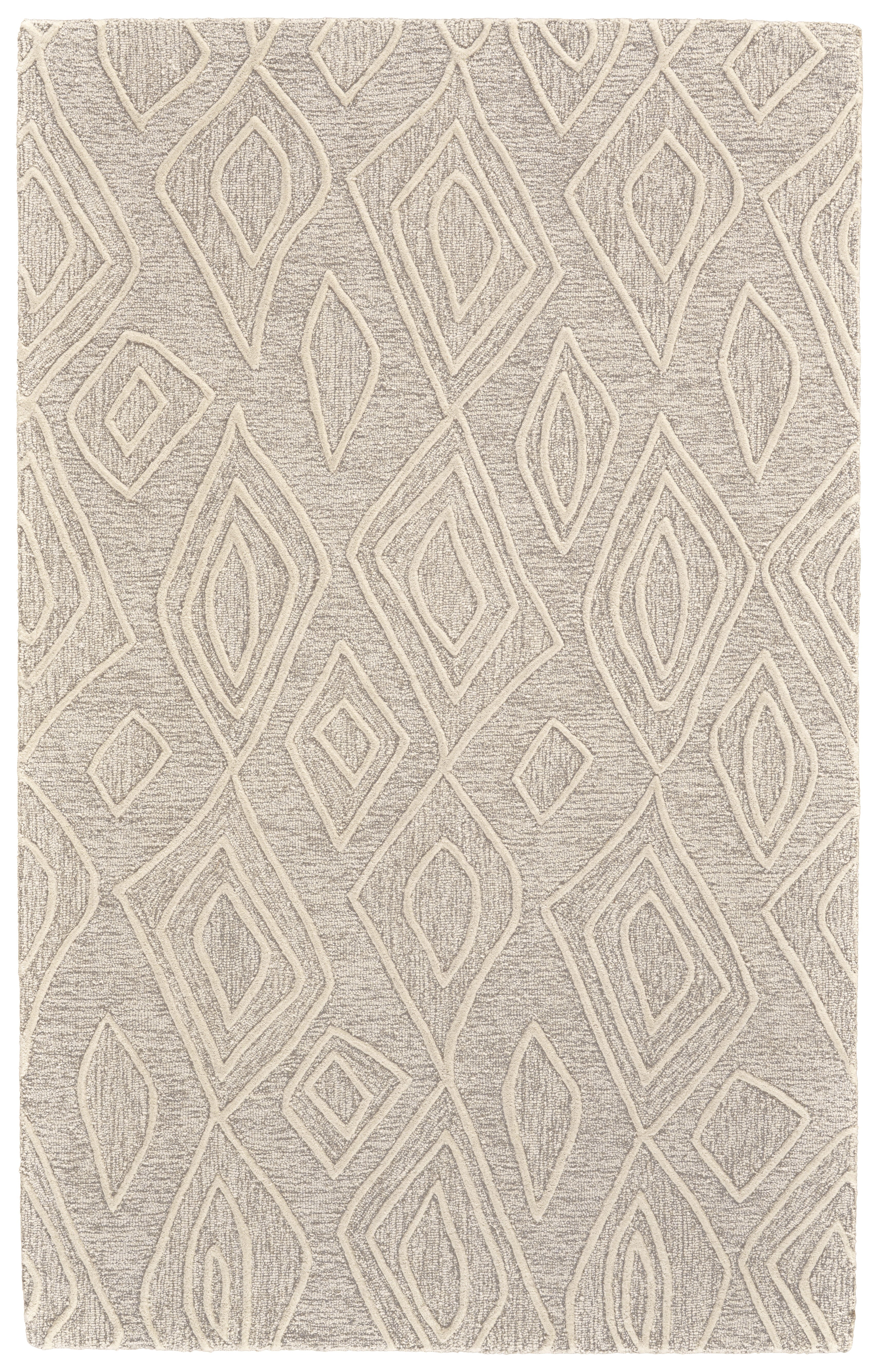 Enzo Transitional Diamond - Tan/Ivory Area Rug