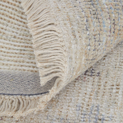 Caldwell Transitional Floral & Botanical - Ivory/Tan/Blue Area Rug