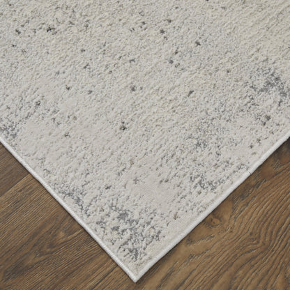 Astra Transitional Abstract - Ivory/Gray/Black Area Rug