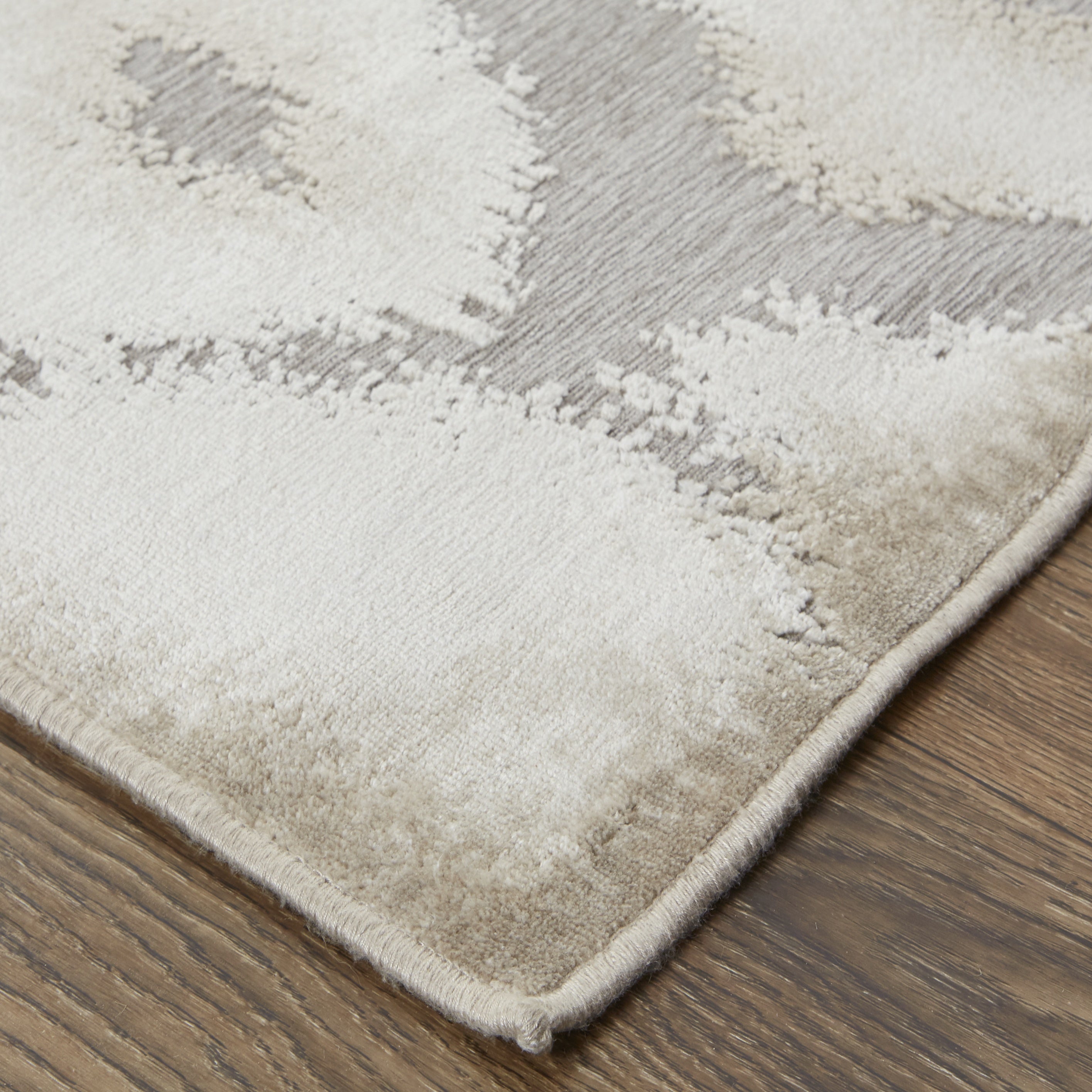 Saphir Zam Modern Abstract - Ivory/Gray/Taupe