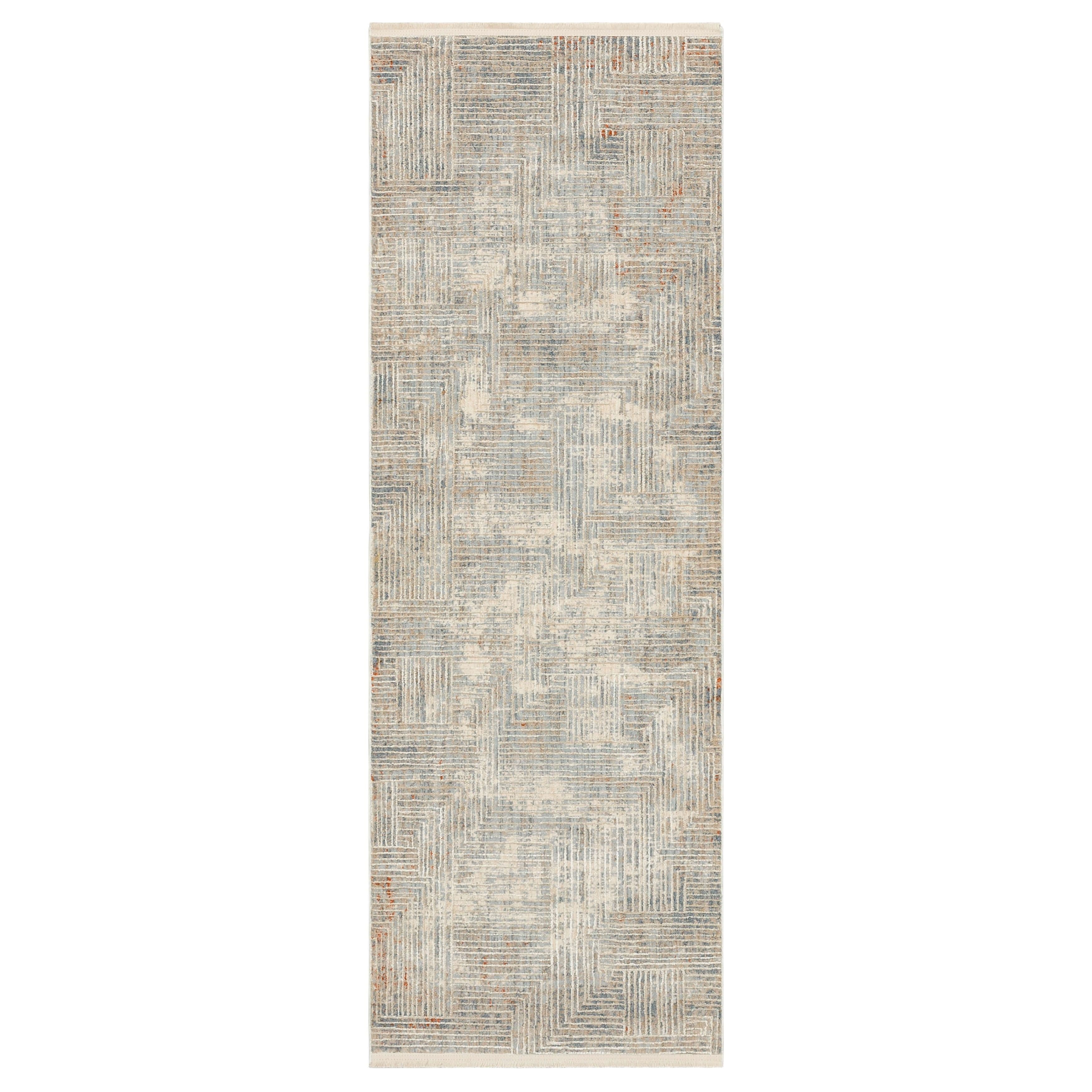 Plaza Dilao Dark Grey Beige Area Rug