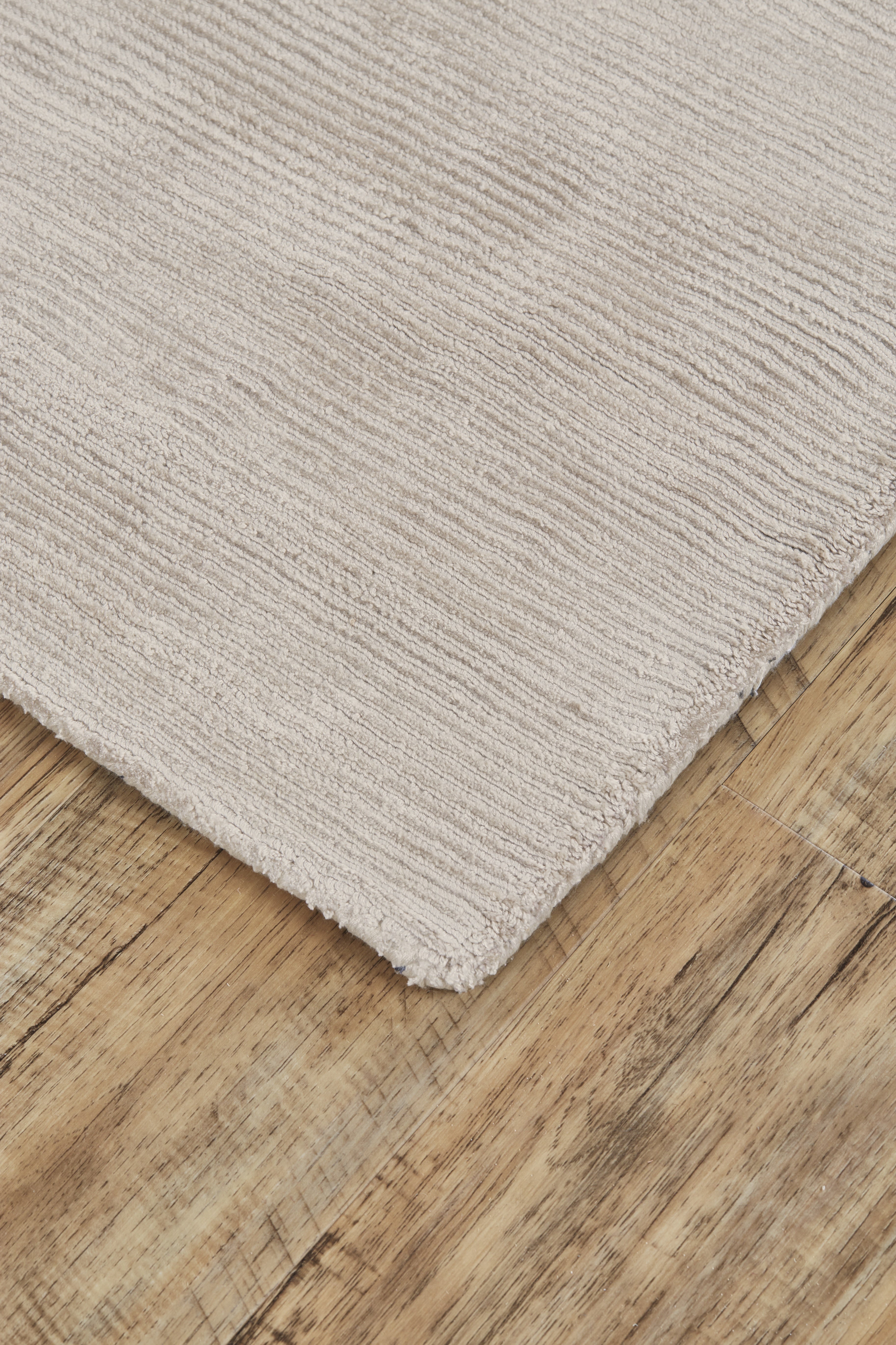 Batisse Modern Solid - Ivory/Taupe Area Rug