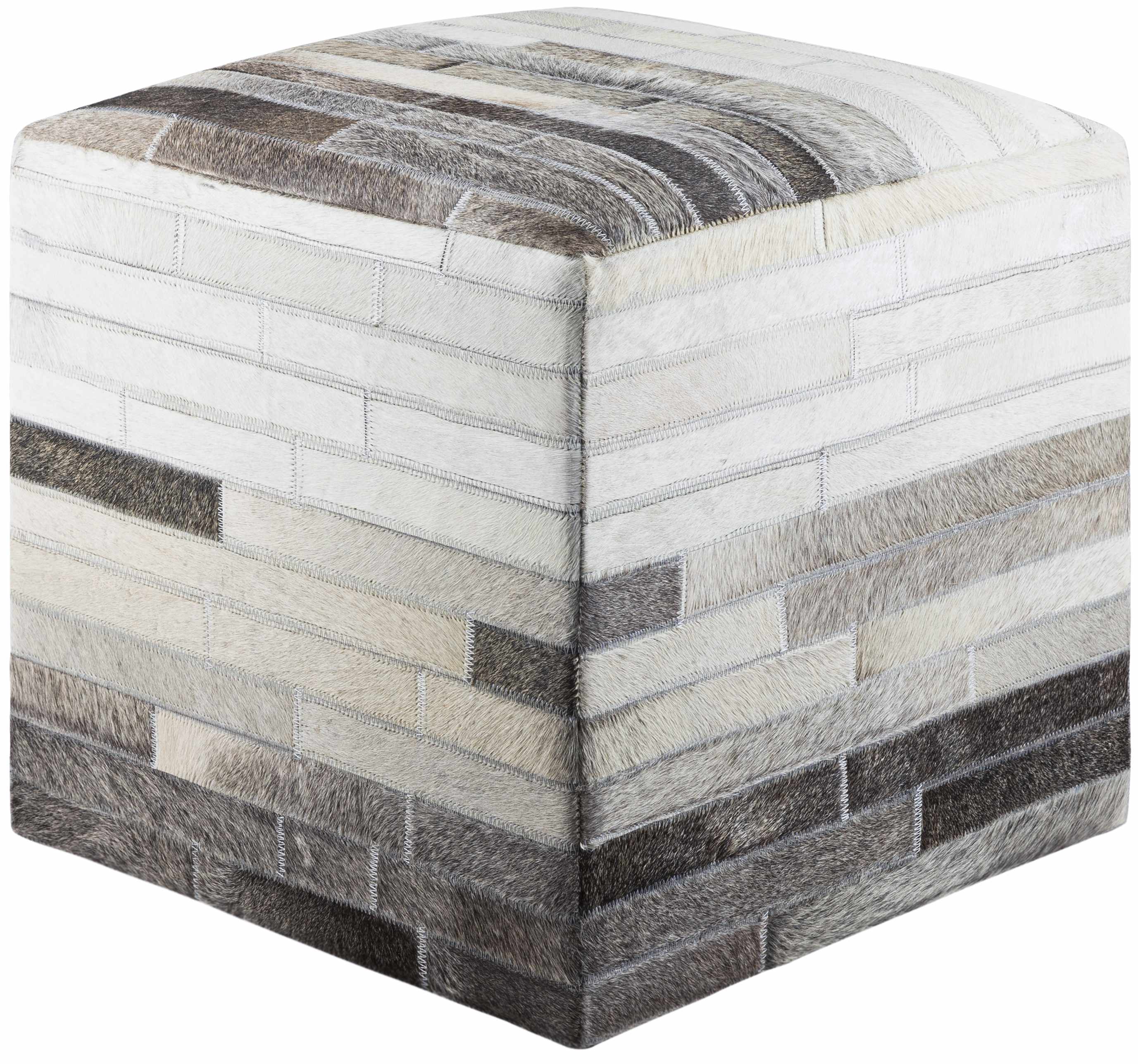 Abuja Patched Poufs