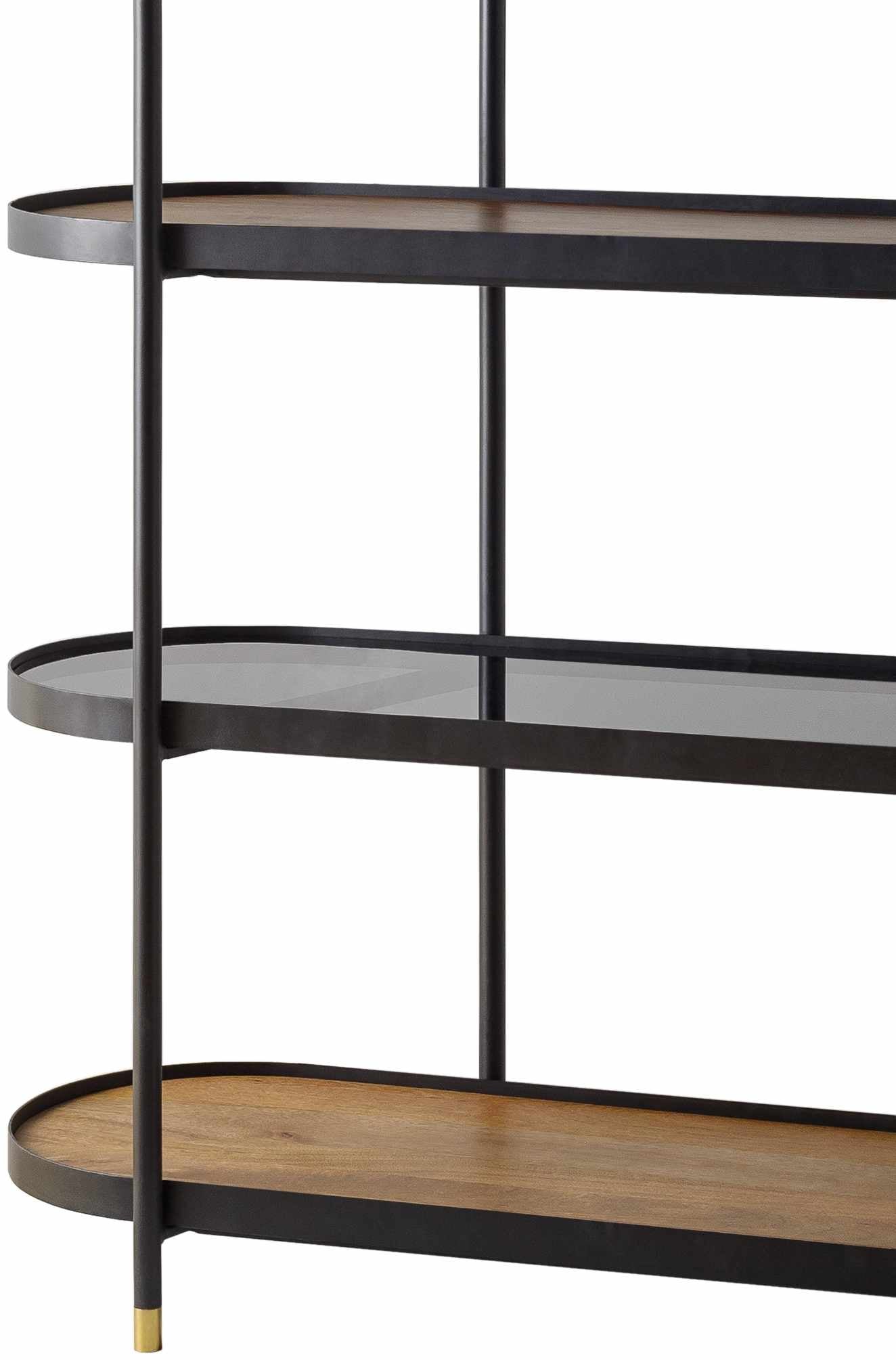Kobe Dark Brown Bookcase