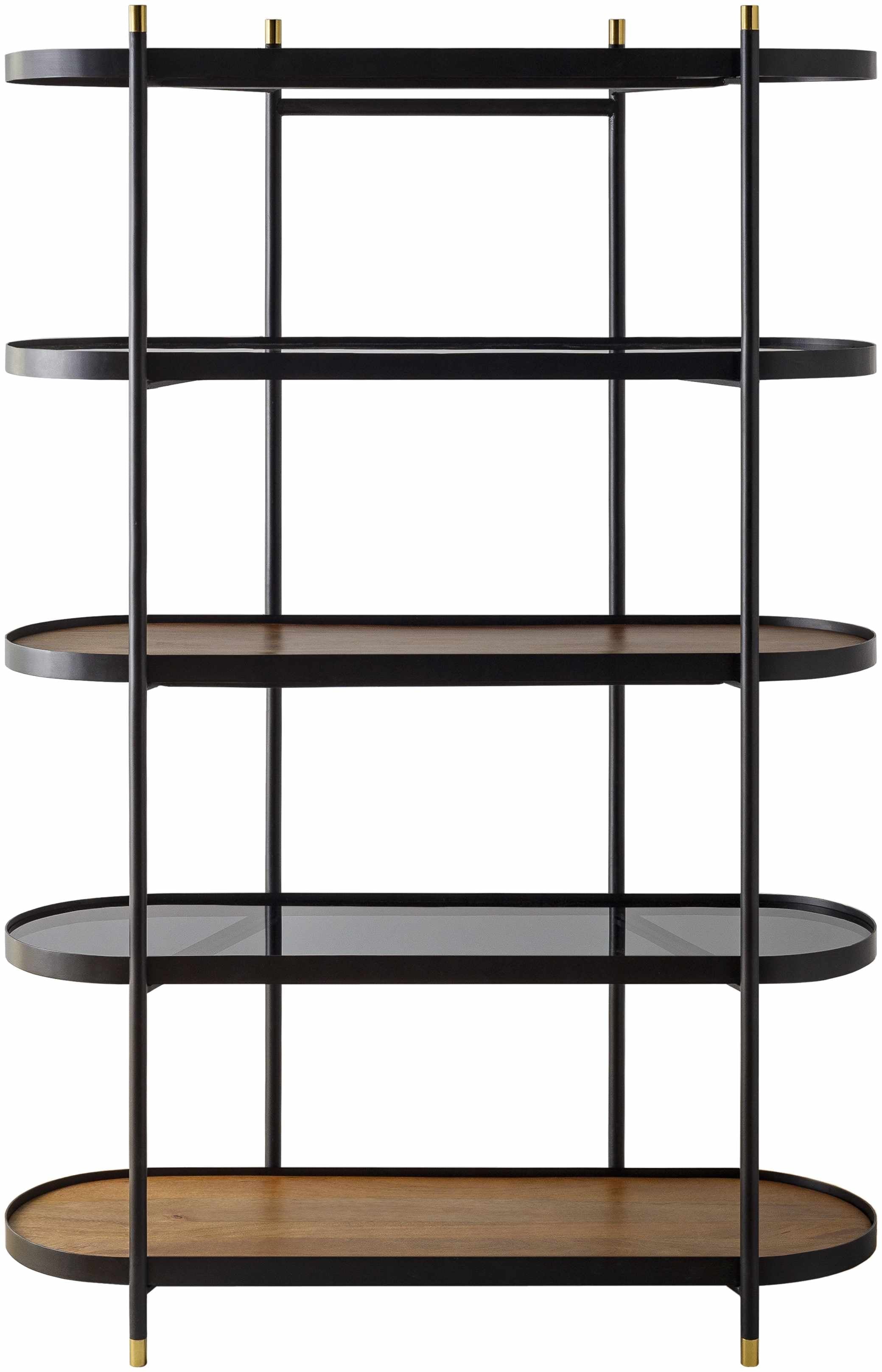 Kobe Dark Brown Bookcase