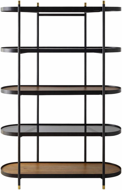 Kobe Dark Brown Bookcase