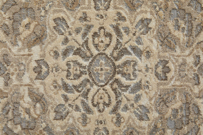Celene Traditional Medallion - Tan/Brown/Ivory Area Rug