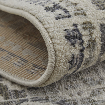 Kano Transitional Distressed - Ivory/Taupe/Gray Area Rug