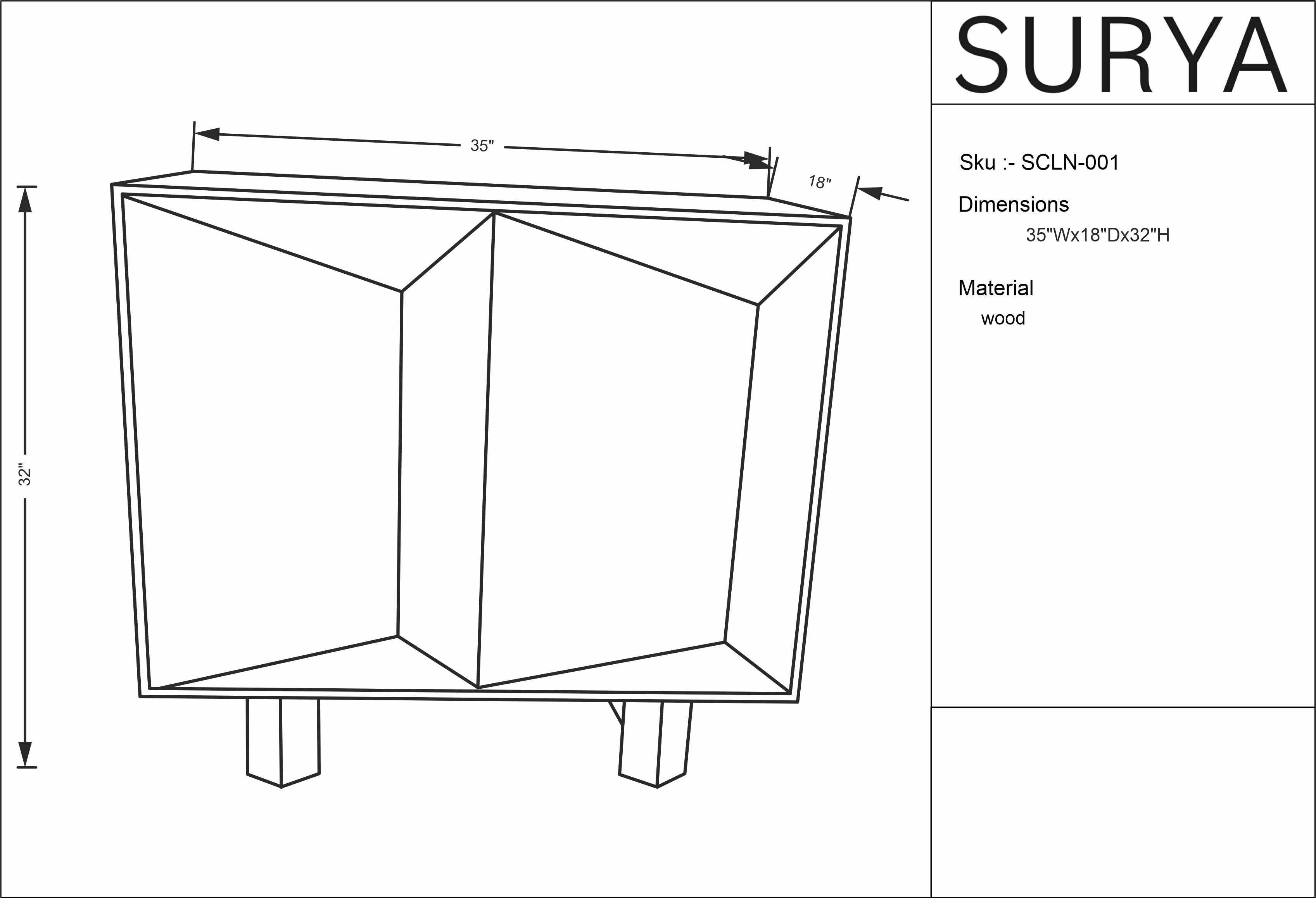 The Laurel Sideboard