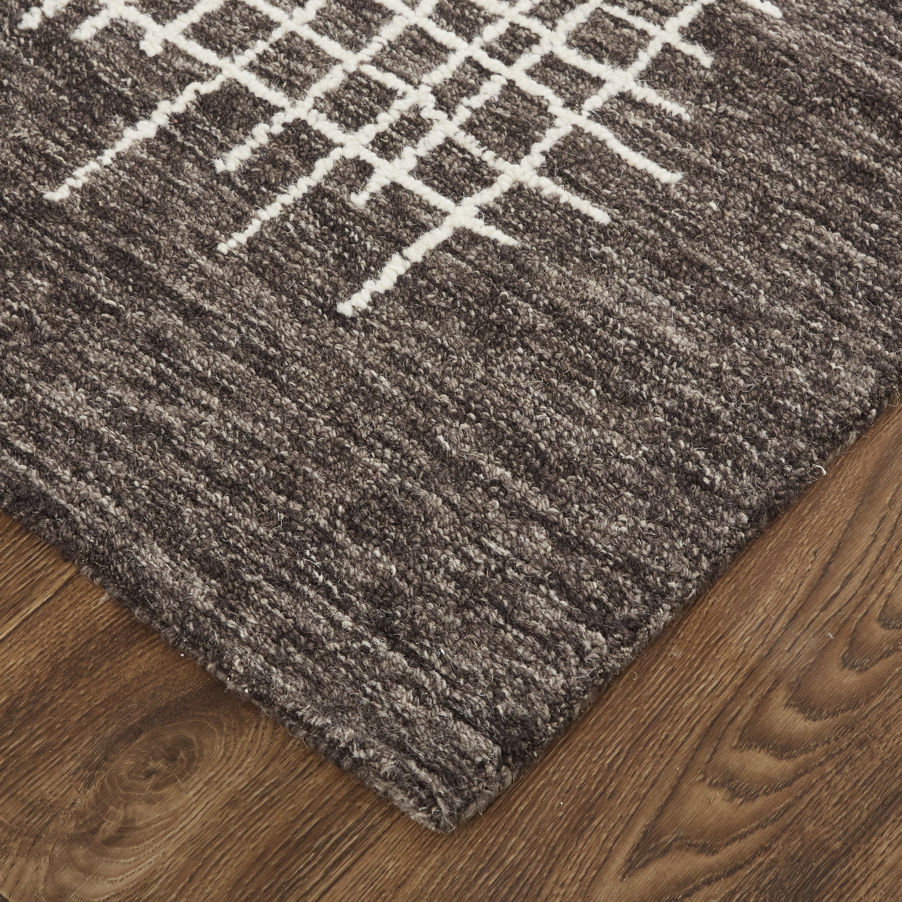 Maddox Transitional Abstract - Brown/Ivory Area Rug