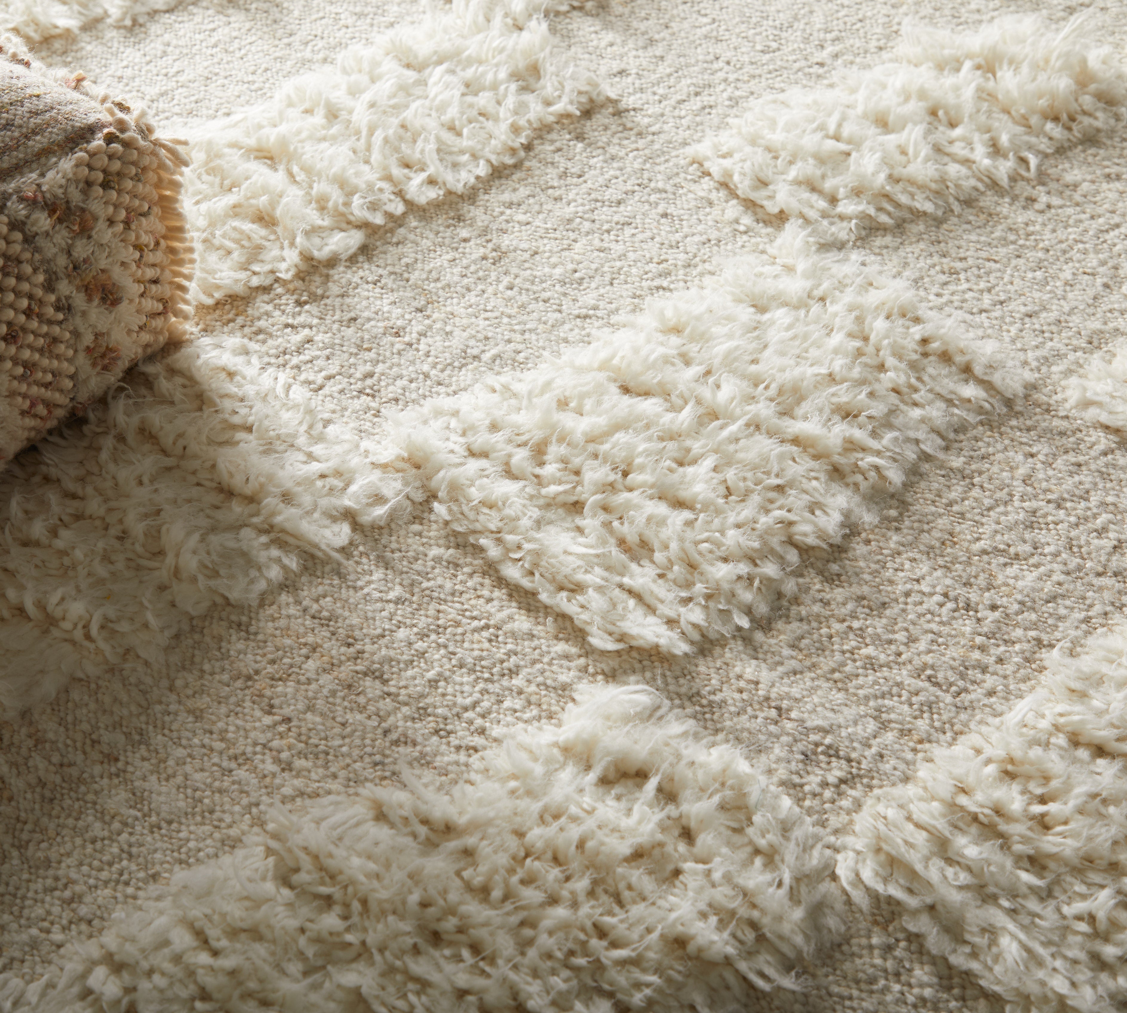 Ashby Transitional Geometric - Ivory Area Rug