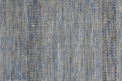 Janson Transitional Stripes - Silver Area Rug
