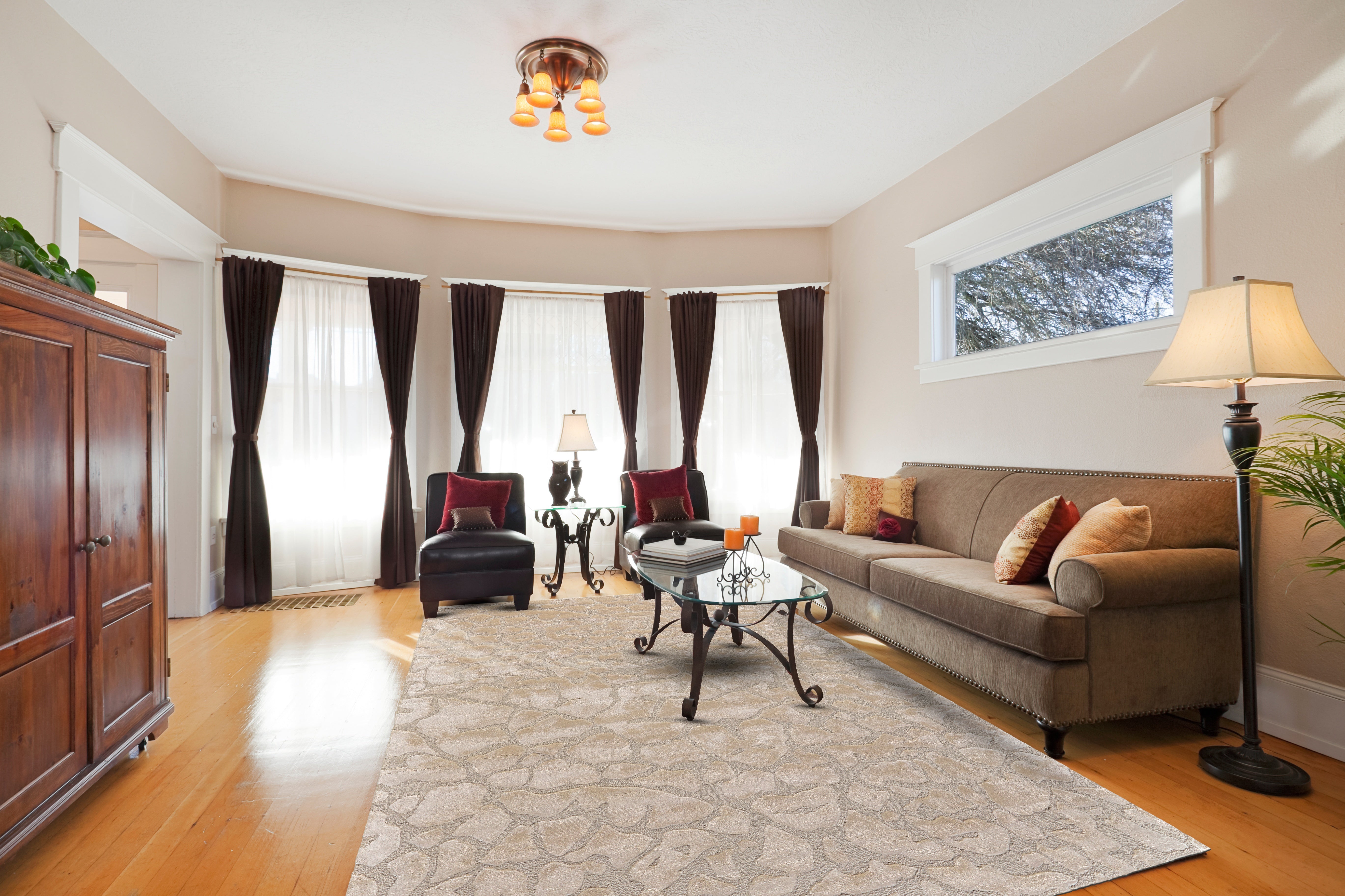 Mali Modern Abstract - Ivory/Taupe/Tan Area Rug