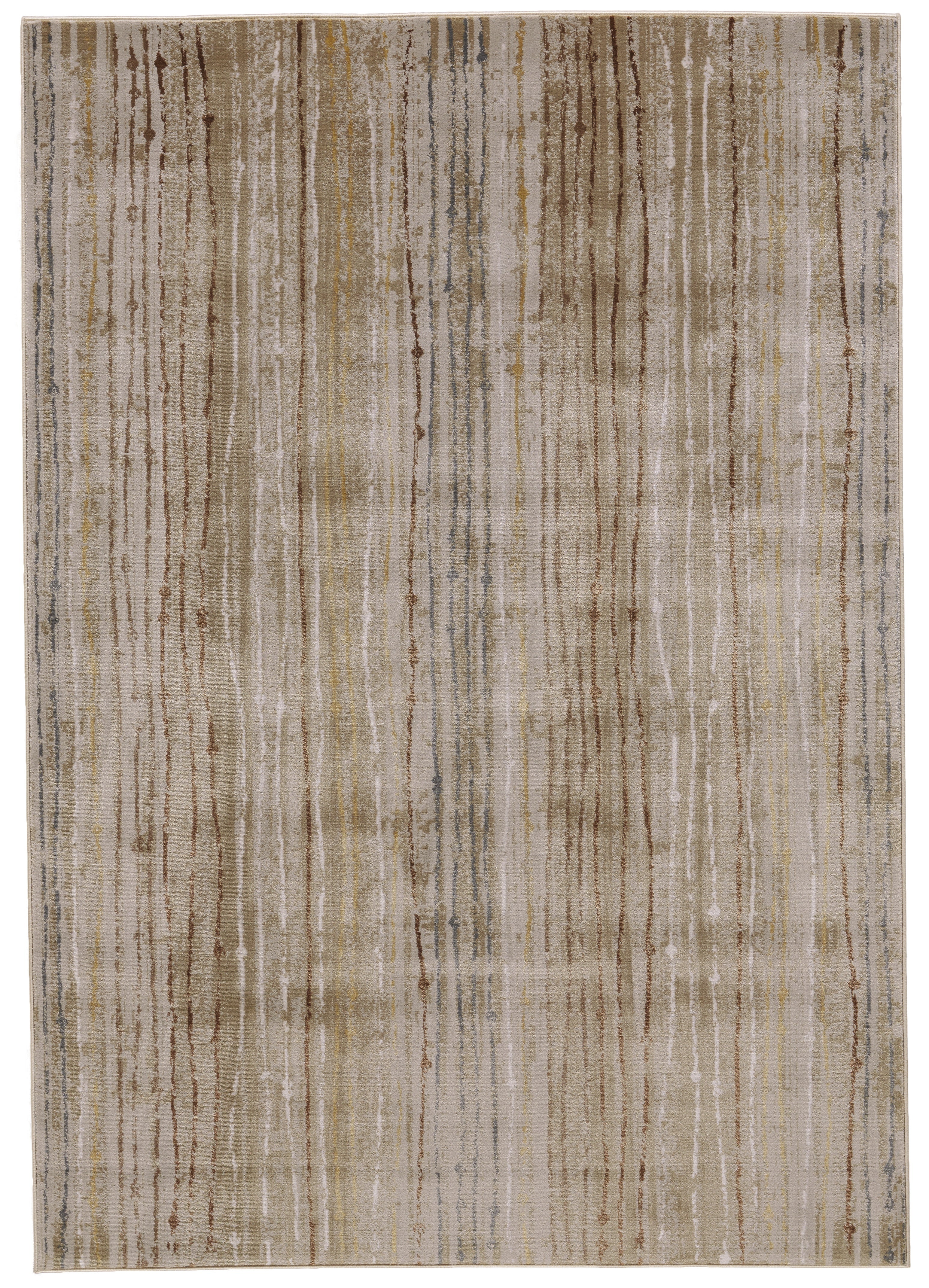 Cannes Transitional Stripes - Tan/Gray/Brown