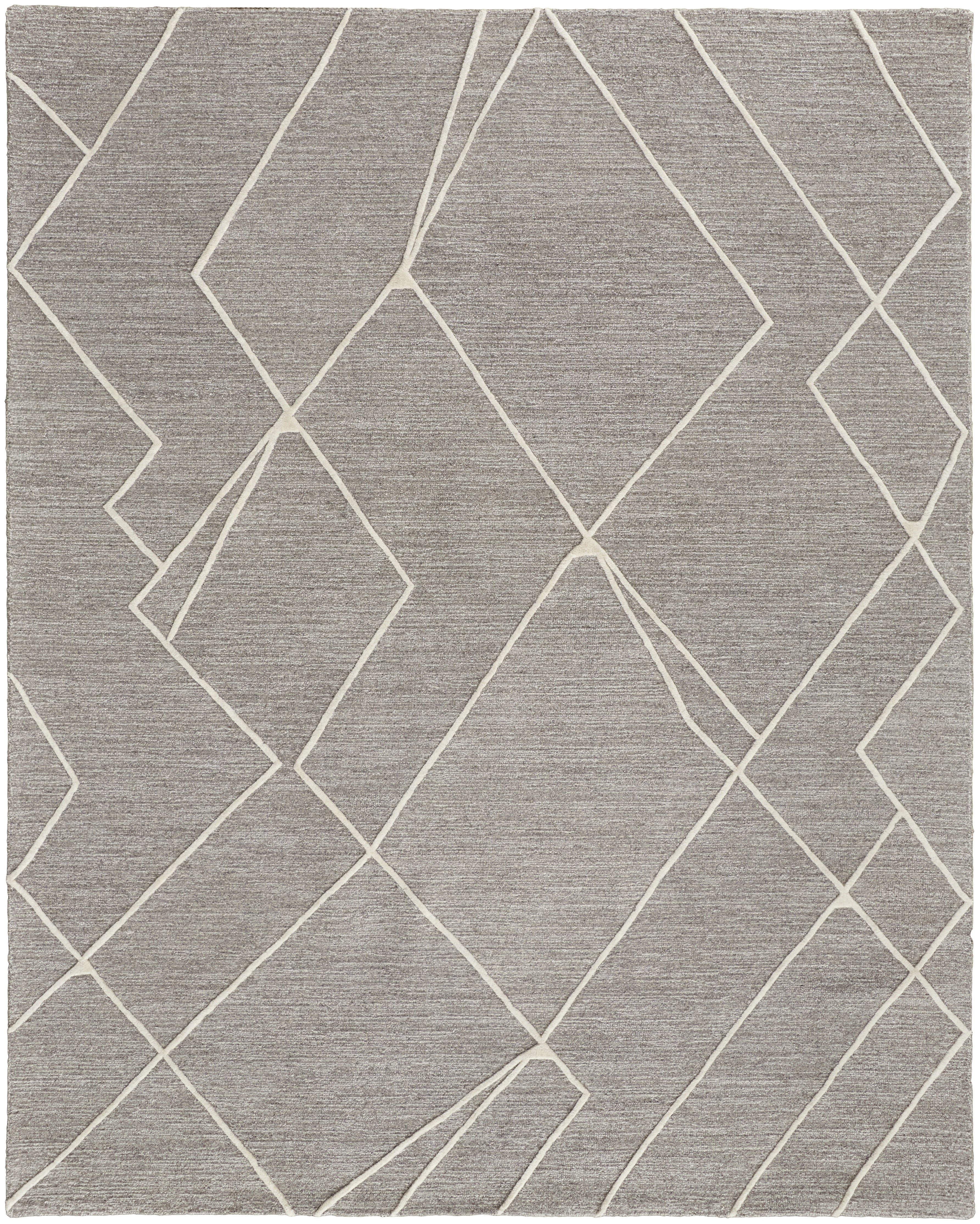 Euclid Transitional Abstract - Taupe/Ivory/Gray Area Rug