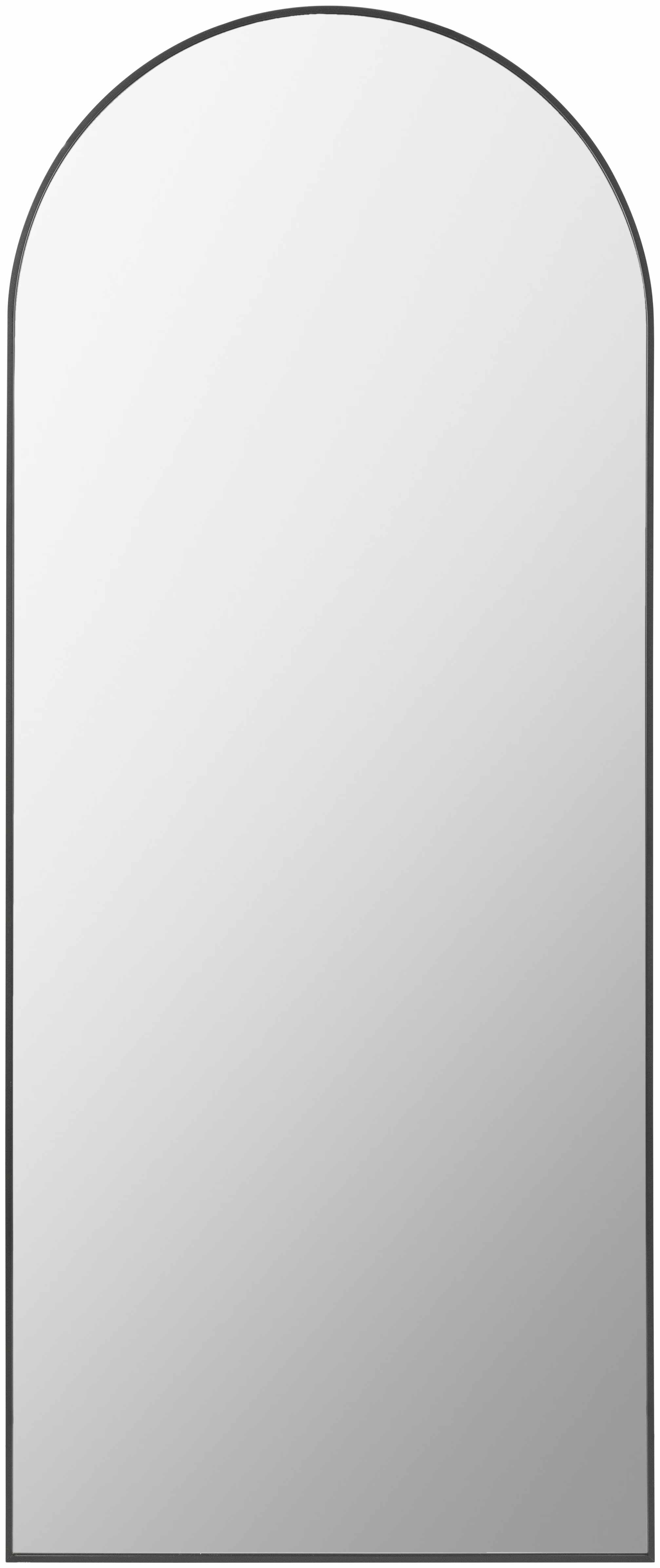 Luca Black Aluminum Mirror